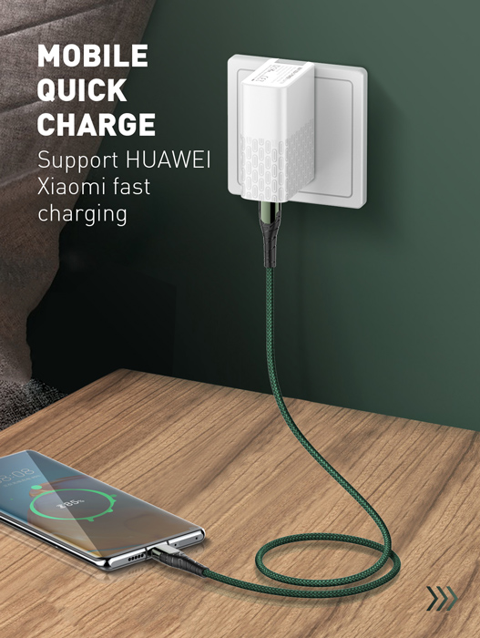 LDNIO καλώδιο USB-C σε USB-C LC101, 65W PD, 1m, γκρι