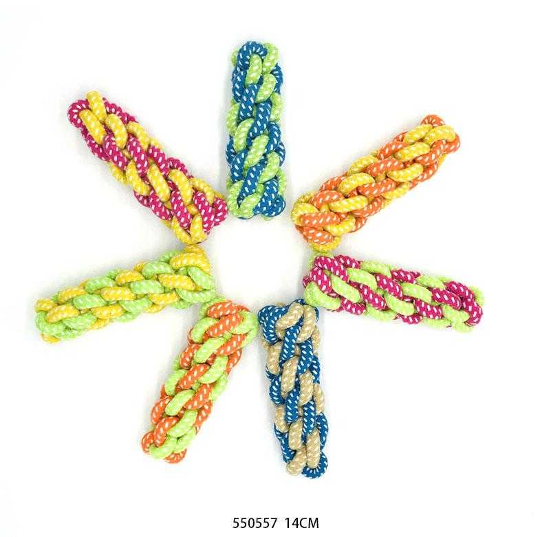 Παιχνίδι σκύλου από σχοινί – 14cm – 12pcs – 550557