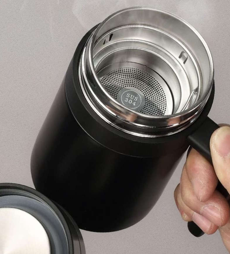 Φορητό παγούρι-θερμός – MYZ094 – 420ml – 760947 – Black