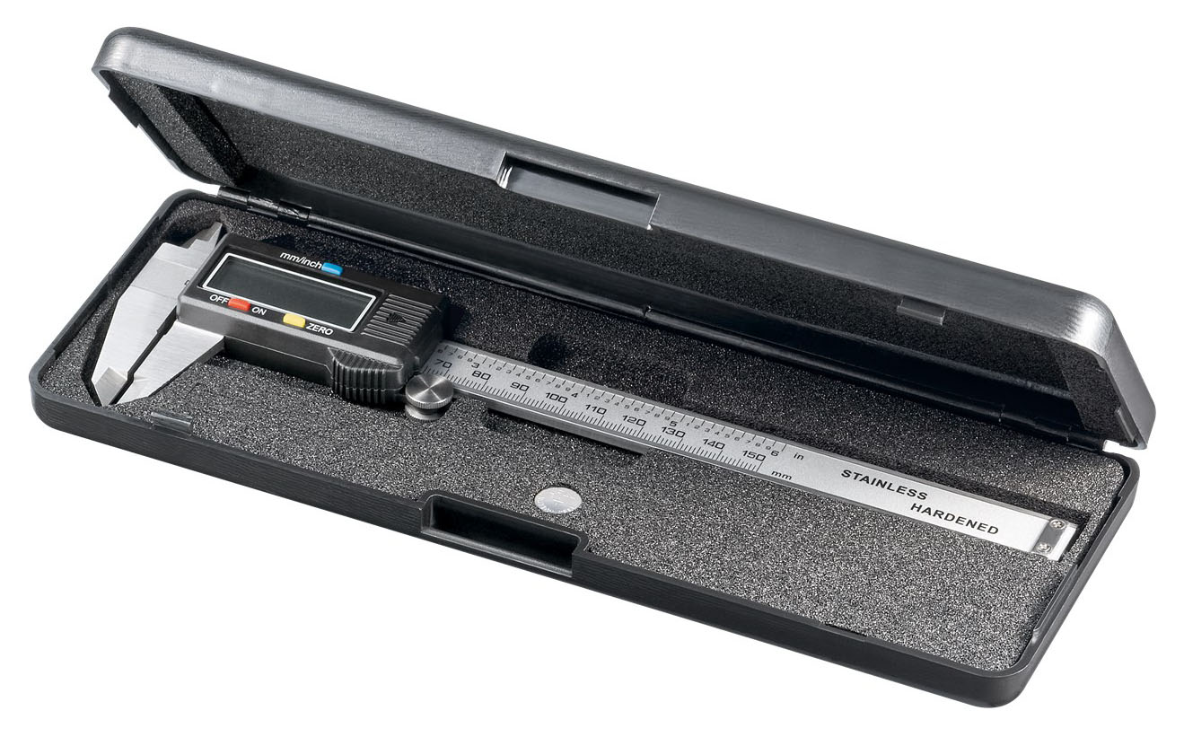 GOOBAY ψηφιακό παχύμετρο 77001, 150cm/6″, ασημί
