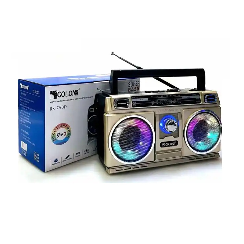 Επαναφορτιζόμενο ραδιόφωνο – RX750D – 797506 – Gold