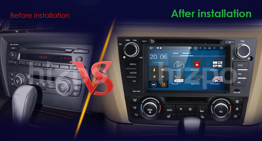 Ηχοσύστημα αυτοκινήτου 2DIN – BMW E90 – Android – 111904