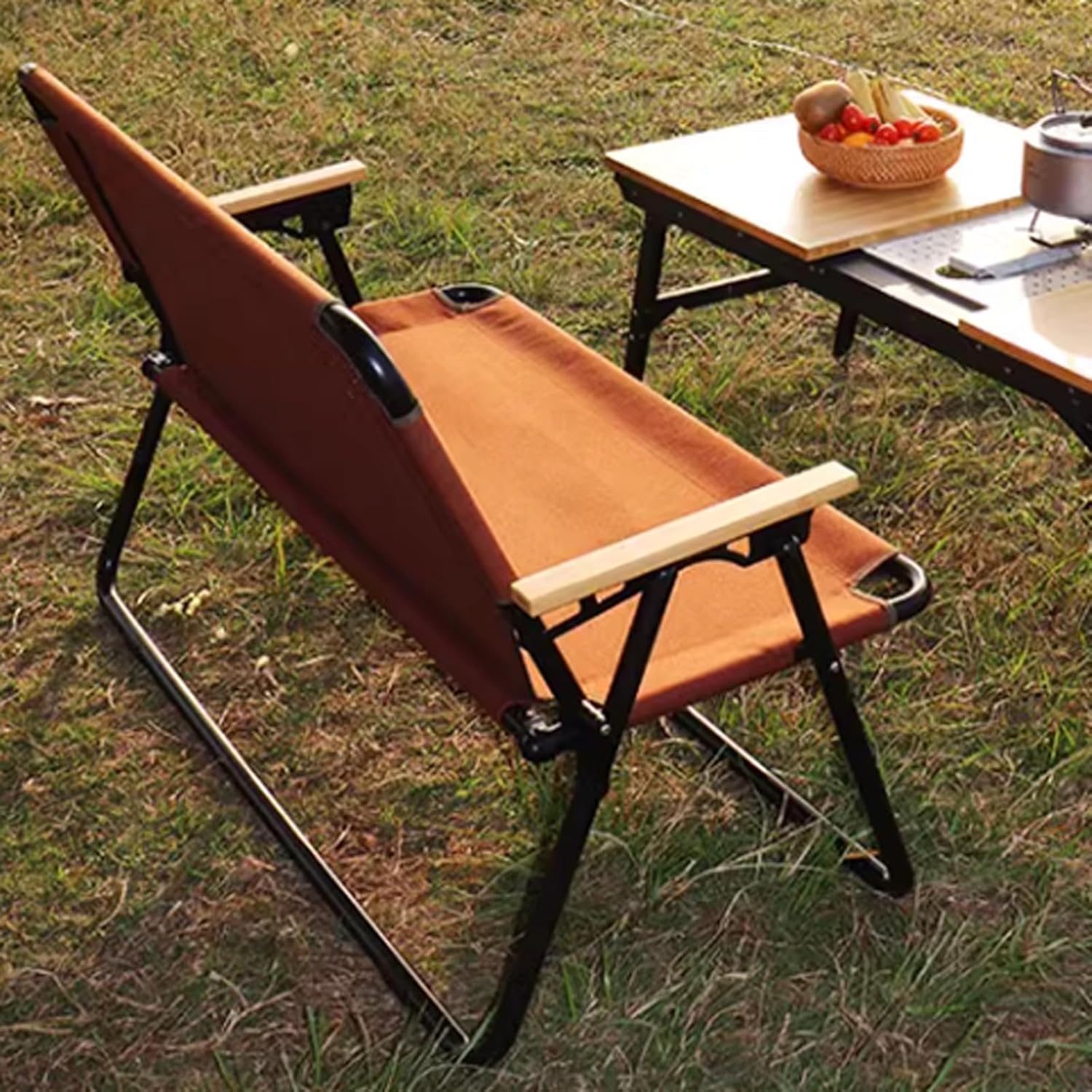 Πτυσσόμενη πολυθρόνα camping – Διθέσια – 1617 – 170112 – Brown
