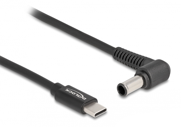 DELOCK καλώδιο τροφοδοσίας 87981, USB-C σε Sony 6×4.3mm, 1.5m, μαύρο