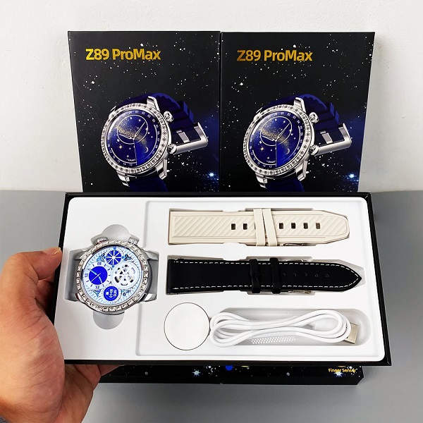 Smartwatch με 2 λουράκια – Z89 PRO MAX – 880785 – Grey