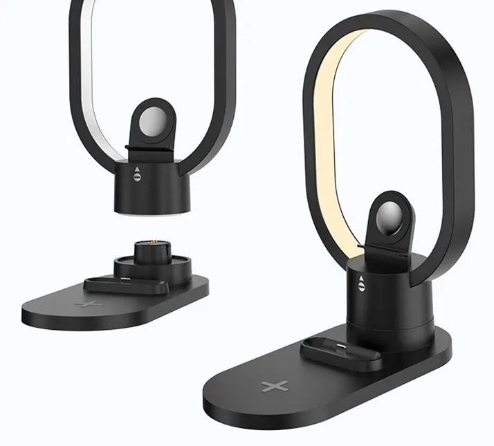 Βάση ασύρματης φόρτισης – LED – 3in1 – AY41 – 885123 – Black