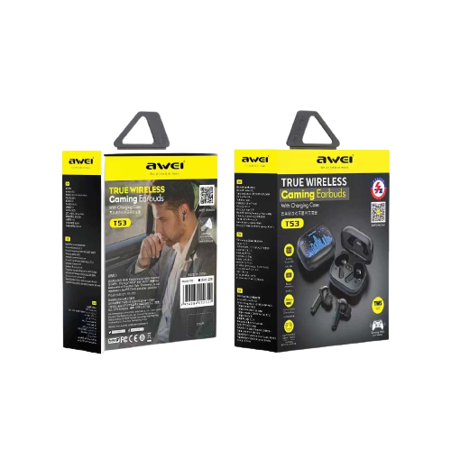 Ασύρματα ακουστικά Bluetooth με θήκη φόρτισης – T53 – Awei – 888780