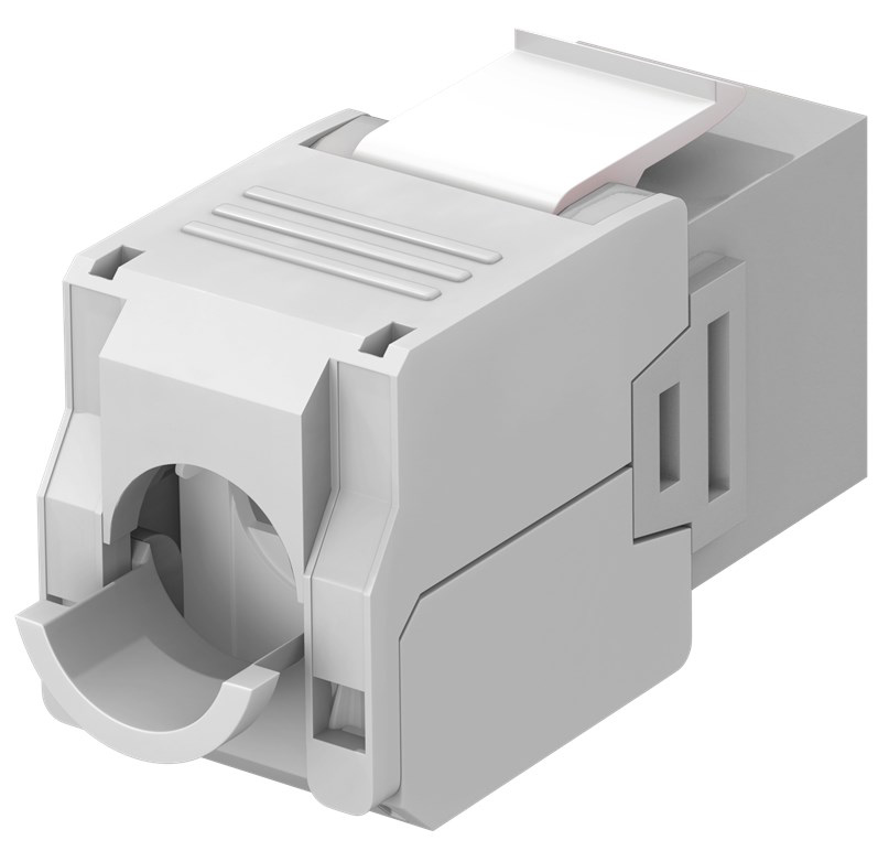 GOOBAY Keystone module RJ45 CAT 6A 90693, UTP, γκρι