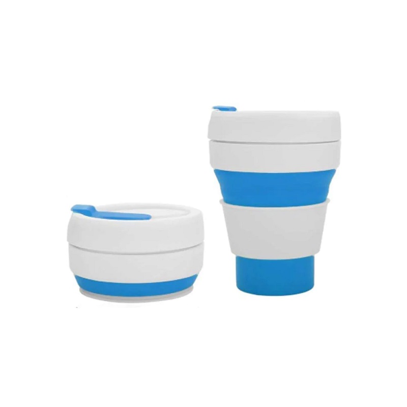 Πτυσσόμενο παγούρι σιλικόνης – 1009 – 350ml – 920076