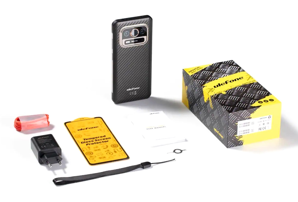 ULEFONE smartphone Armor 25T Pro, 6.78″, 6/256GB, 5G, 6500mAh, IP68/IP69K, μαύρο