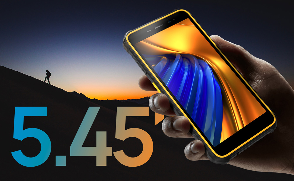 ULEFONE smartphone Armor X12 Pro, 5.45″, 4/64GB, 4860mAh, IP68/IP69K, μαύρο