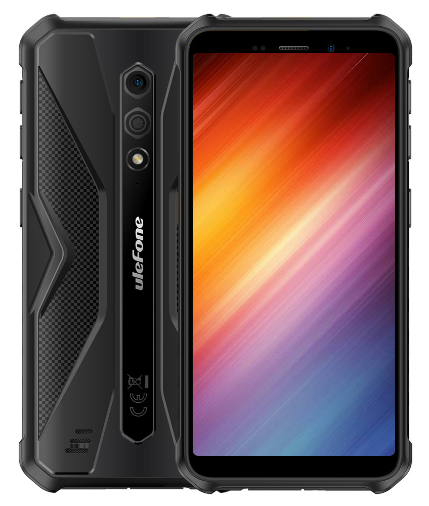 ULEFONE smartphone Armor X12 Pro, 5.45″, 4/64GB, 4860mAh, IP68/IP69K, μαύρο