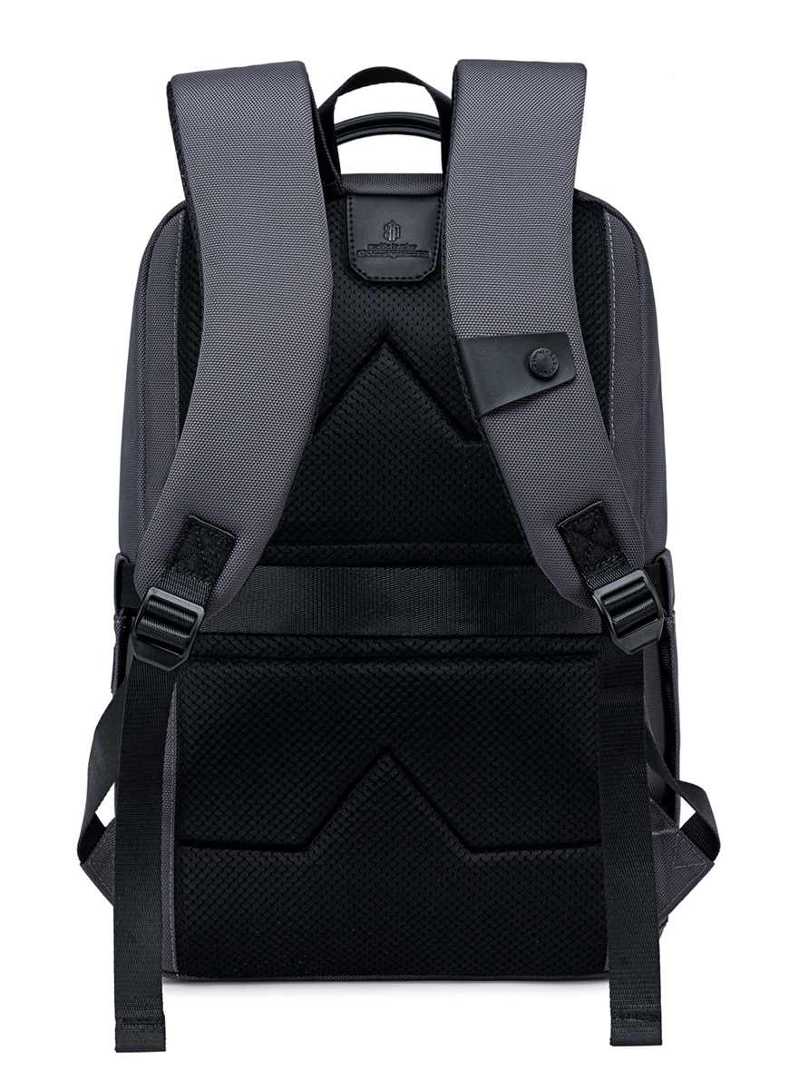 ARCTIC HUNTER τσάντα πλάτης B00671 με θήκη laptop 15.6″, 16L, γκρι