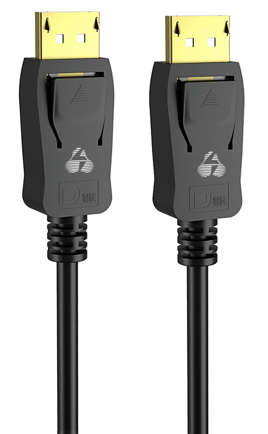 POWERTECH καλώδιο DisplayPort 1.4V CAB-DP052, copper, 8K/60Hz, 5m, μαύρο