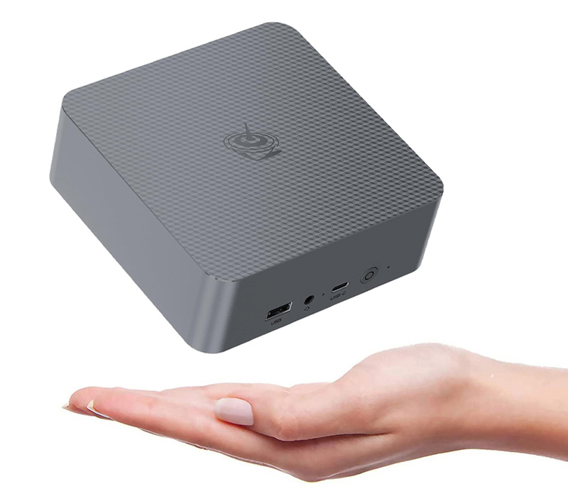BEELINK mini PC EQR5, AMD 5825U, 16GB, 500GB M.2, Windows 11 Pro