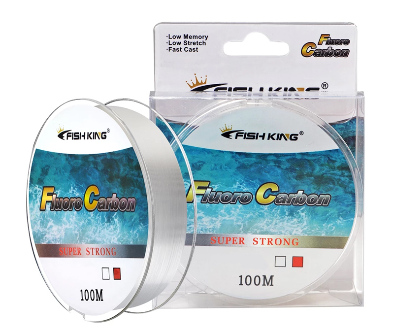 FISH KING πετονιά ψαρέματος FISH-0036, 9.7kg, 0.35mm, 100m, διάφανη