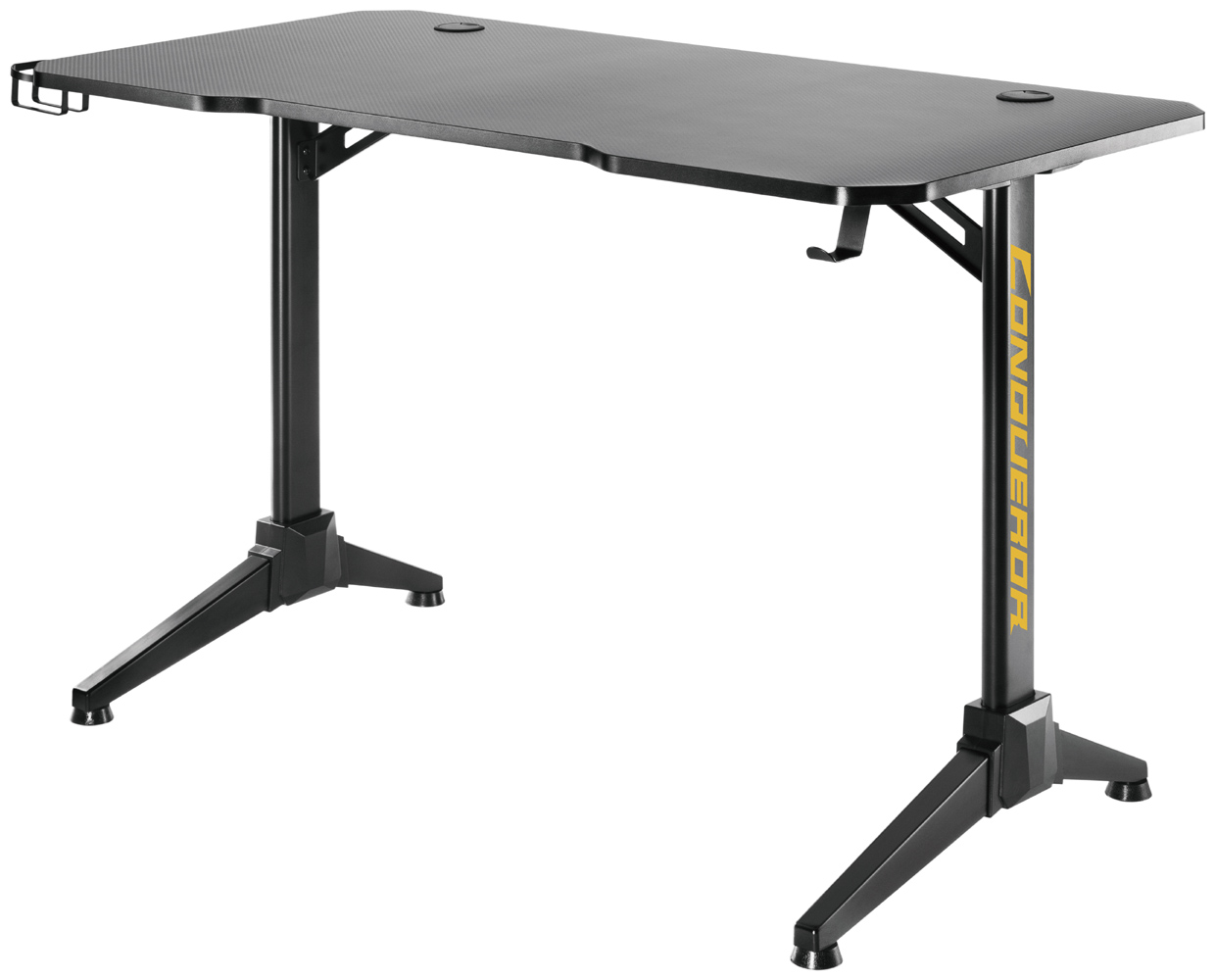BRATECK gaming γραφείο GMD03-2, 1200x600mm, μαύρο