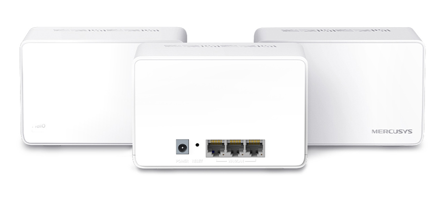 MERCUSYS Mesh Wi-Fi 6 System Halo H80X, 3Gbps Dual Band, 3τμχ, Ver. 1.0