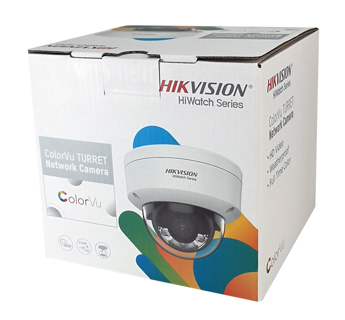 HIKVISION HIWATCH IP κάμερα ColorVu HWI-D149H, 2.8mm, 4MP, IP67, PoE