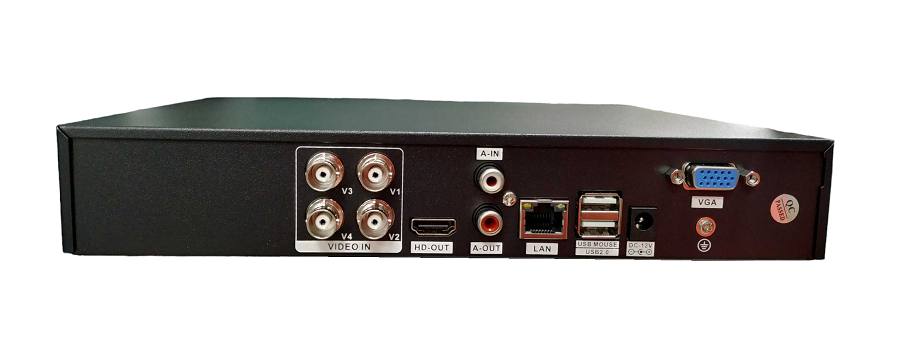 Καταγραφικό δικτύου με 4 κάμερες – CCTV Security Recording System – POE – 080074