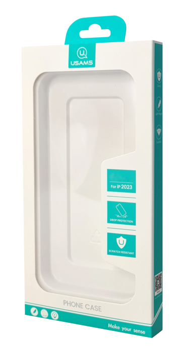 USAMS θήκη Ice Magnet US-BH848 για iPhone 15 Plus, διάφανη