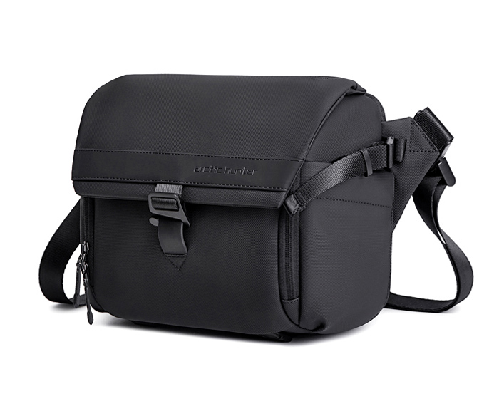 ARCTIC HUNTER τσάντα ώμου K00576 για φωτογραφική μηχανή, 9L, μαύρη