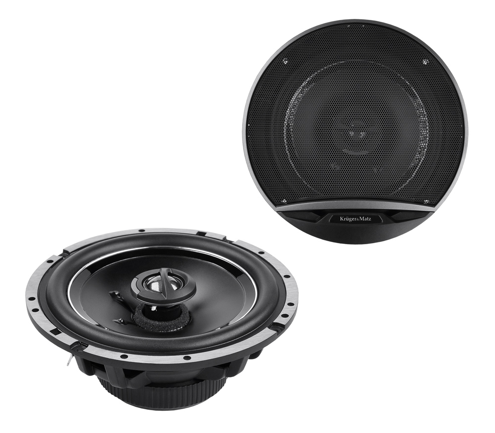 KRUGER&MATZ σετ ηχεία αυτοκινήτου KM652T11, 120W, 6.5″, 2 δρόμων, μαύρο