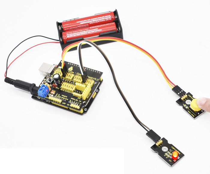 KEYESTUDIO sensor shield V5 KS0004, συμβατό με Arduino