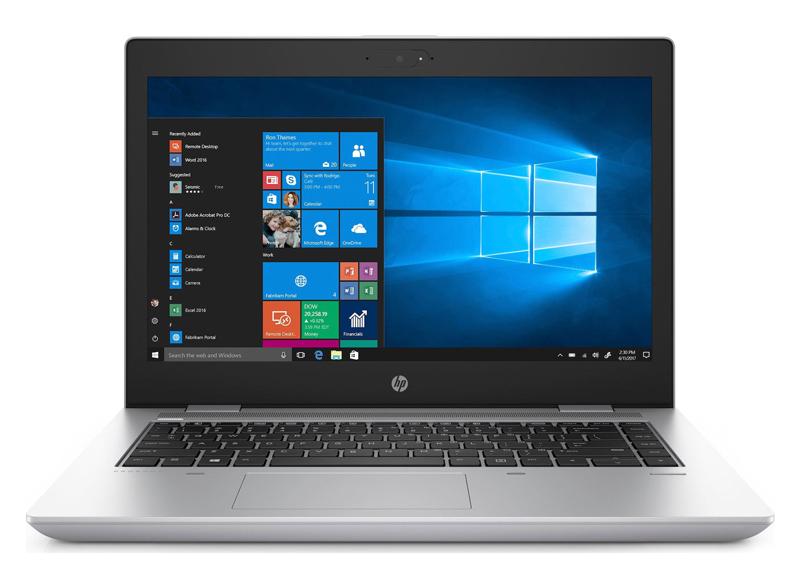 HP Laptop ProBook 640 G4, Refurbished Grade B, i5-8350U, 8/256GB M.2, 14″, Cam, Intel UHD Graphics 620, FreeDOS