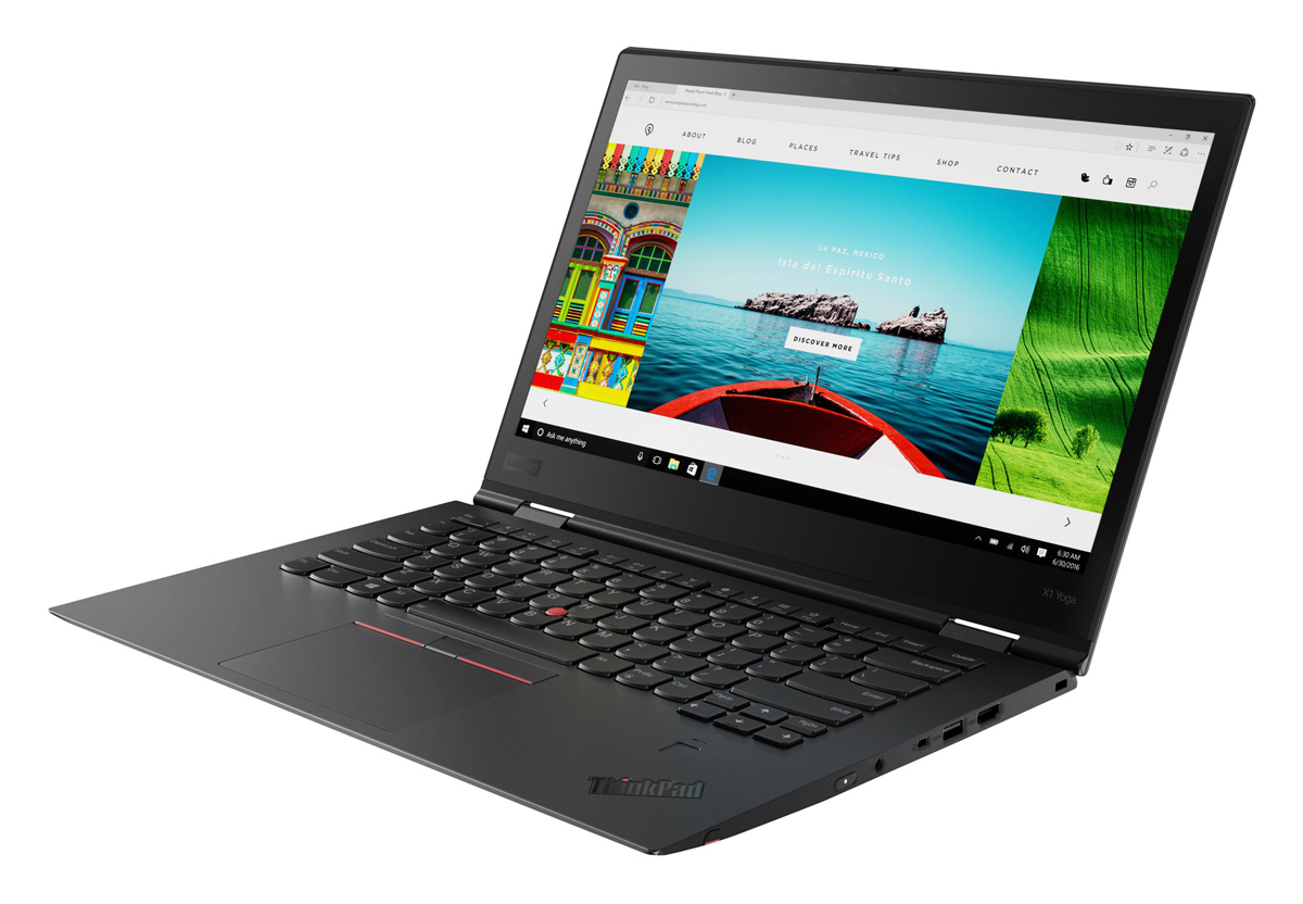 LENOVO Laptop X1 Yoga 3rd Gen, Refurbished Grade B, i5-8350U 8/256GB M.2 Cam 14″, Intel UHD Graphics 620, FreeDOS