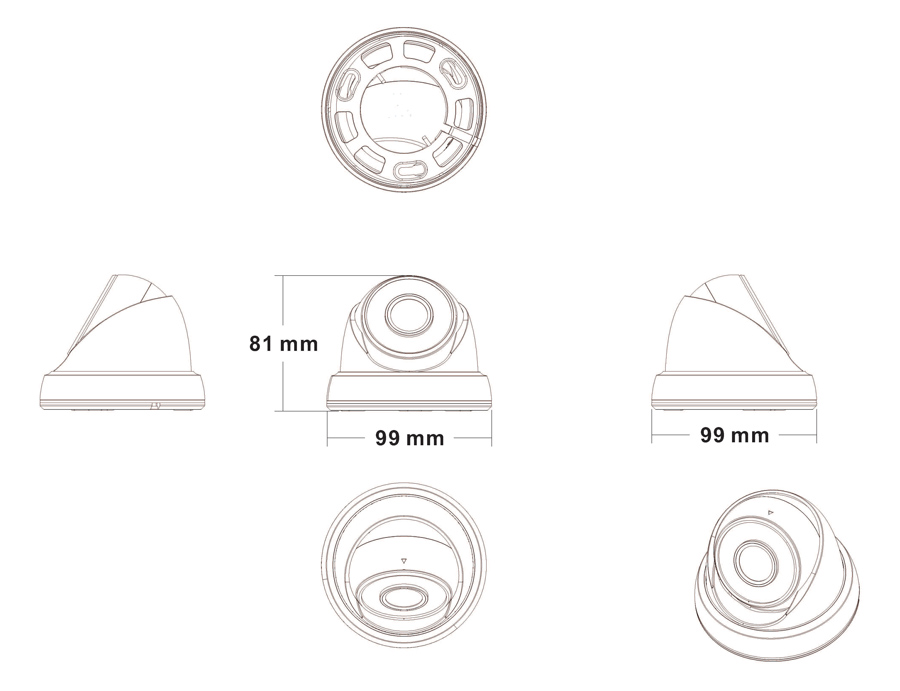 LONGSE υβριδική κάμερα LIRDLAHTC500FKE, 2.8mm, 1/2.5″ CMOS 5MP, IR 20m