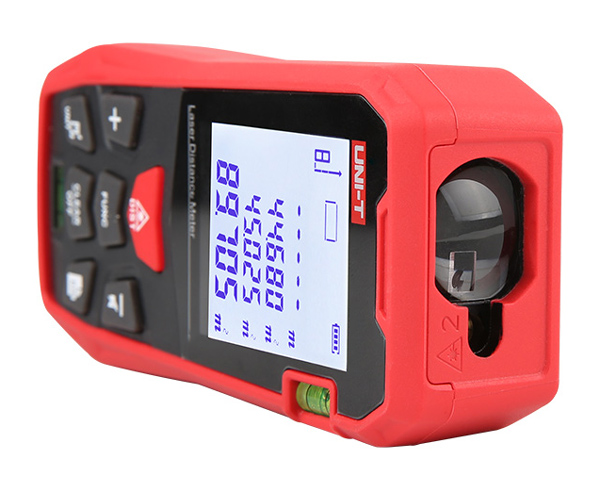 UNI-T laser μετρητής απόστασης LM100A, m/ft/in, 100m