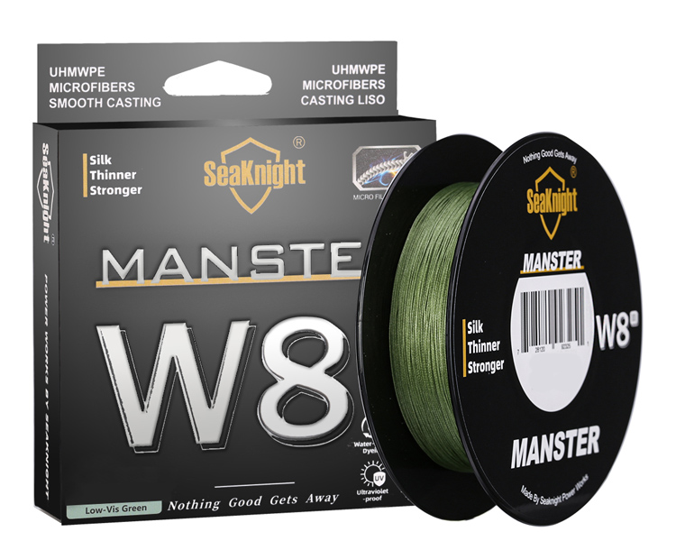 SEAKNIGHT νήμα Manster LN3209, οκτάκλωνο, 45.4kg, 0.50mm, 300m, πράσινο