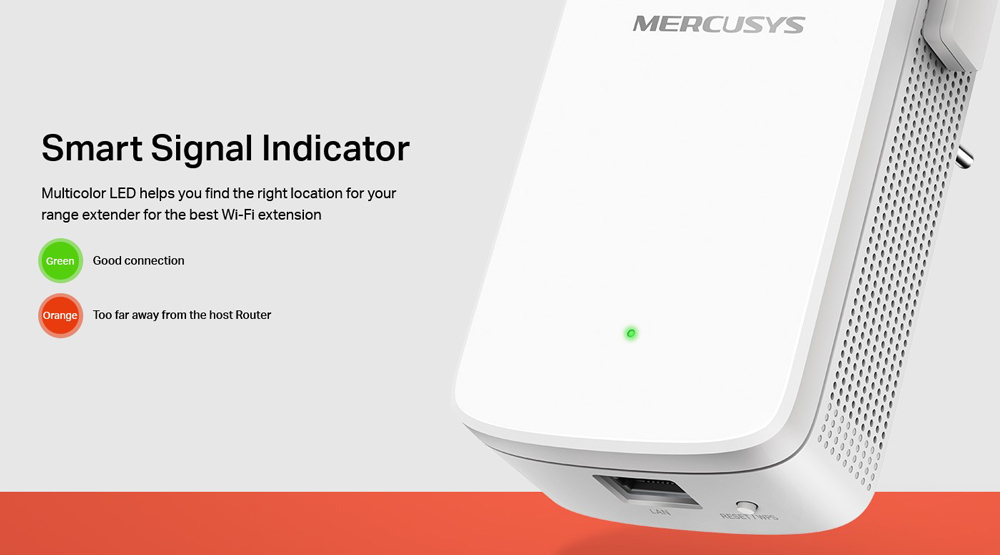 MERCUSYS Wi-Fi Range Extender ME30, 1200Mbps, Ver. 1.0