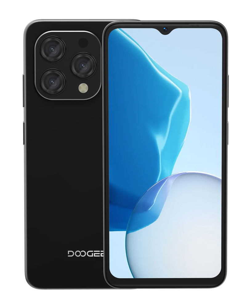 DOOGEE smartphone N55, 6.56″, 4/128GB, 5150mAh, μαύρο