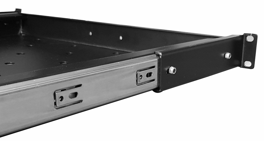 POWERTECH πτυσσόμενο ράφι 19″ NETW-0004, για rack βάθους 800mm, μαύρο