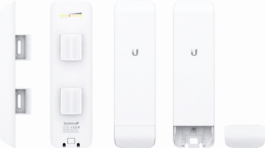 UBIQUITI κεραία 2,4GHz airMax 11dBi CPE για εξωτερική / εσωτερική χρήση