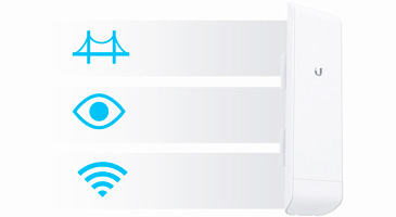 UBIQUITI κεραία 2,4GHz airMax 11dBi CPE για εξωτερική / εσωτερική χρήση