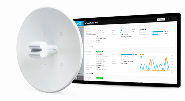 UBIQUITI κεραία 2,4GHz airMax 11dBi CPE για εξωτερική / εσωτερική χρήση