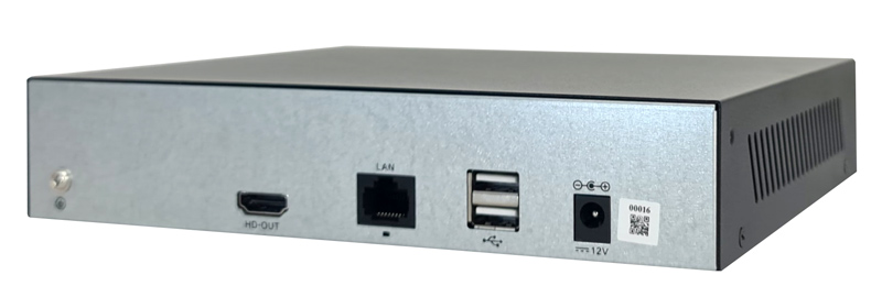 LONGSE NVR καταγραφικό NVR3009S1, 4K, H.265/H.264, 9 κανάλια