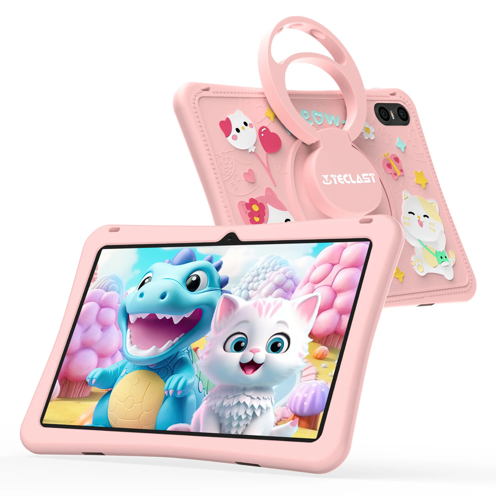 TECLAST tablet P30T Kids, 10.1″, 4/64GB, Android 14, 6000mAh, ροζ