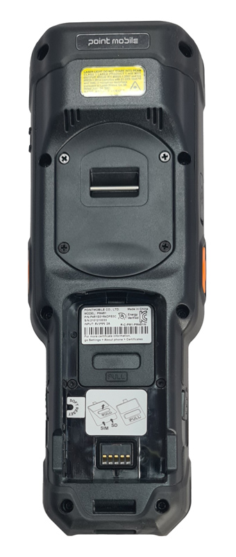 POINT MOBILE PDA P451G3, Wi-Fi, 1D & 2D barcodes, 4.3″, 4/64GB, μαύρο