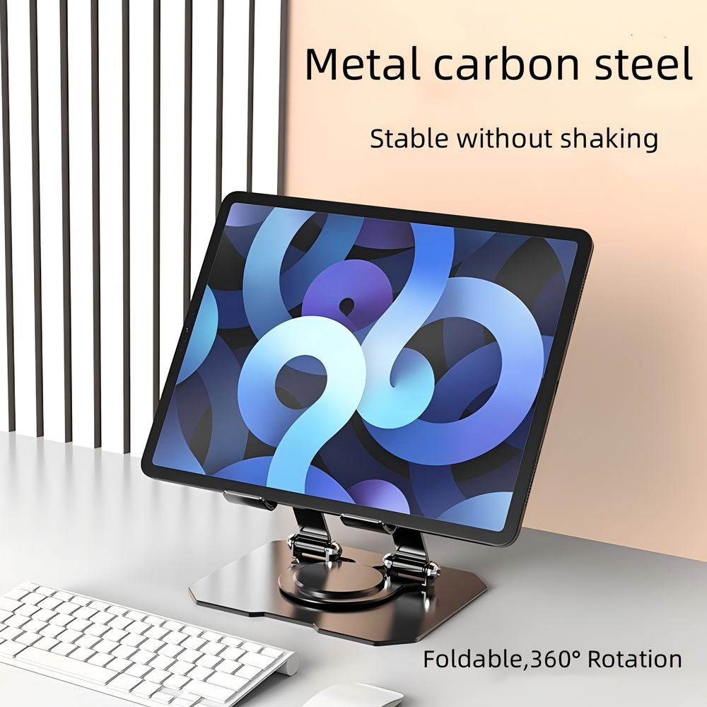 POWERTECH επιτραπέζια βάση για tablet PT-1355 έως 16″, foldable, μαύρη