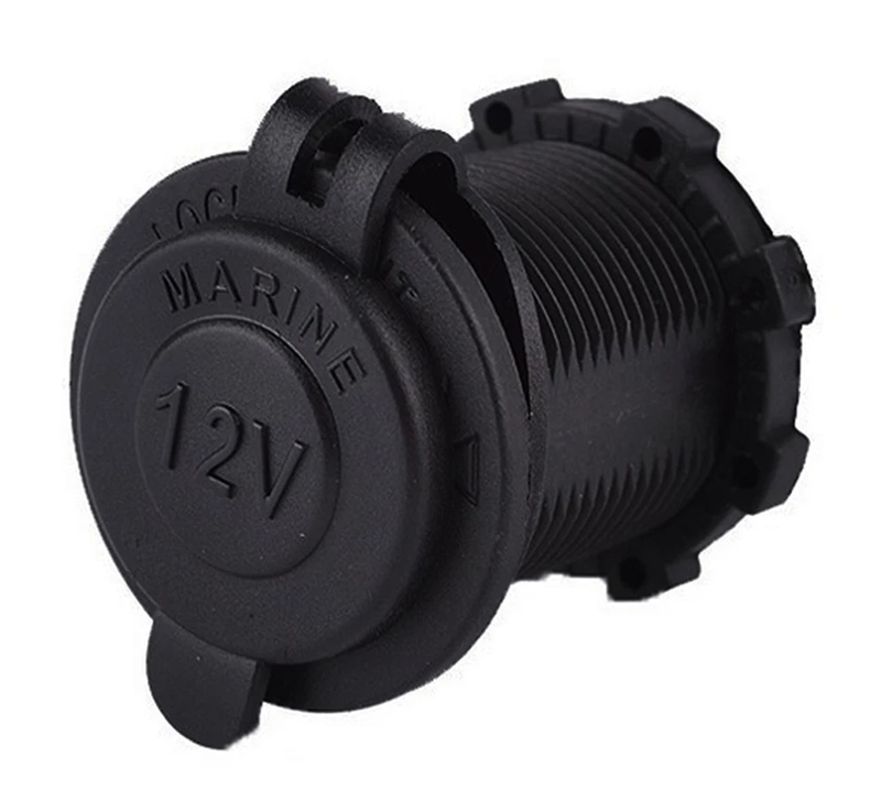 POWERTECH πρίζα αναπτήρα για σκάφη & οχήματα PTL-011, κόκκινο LED, 12V