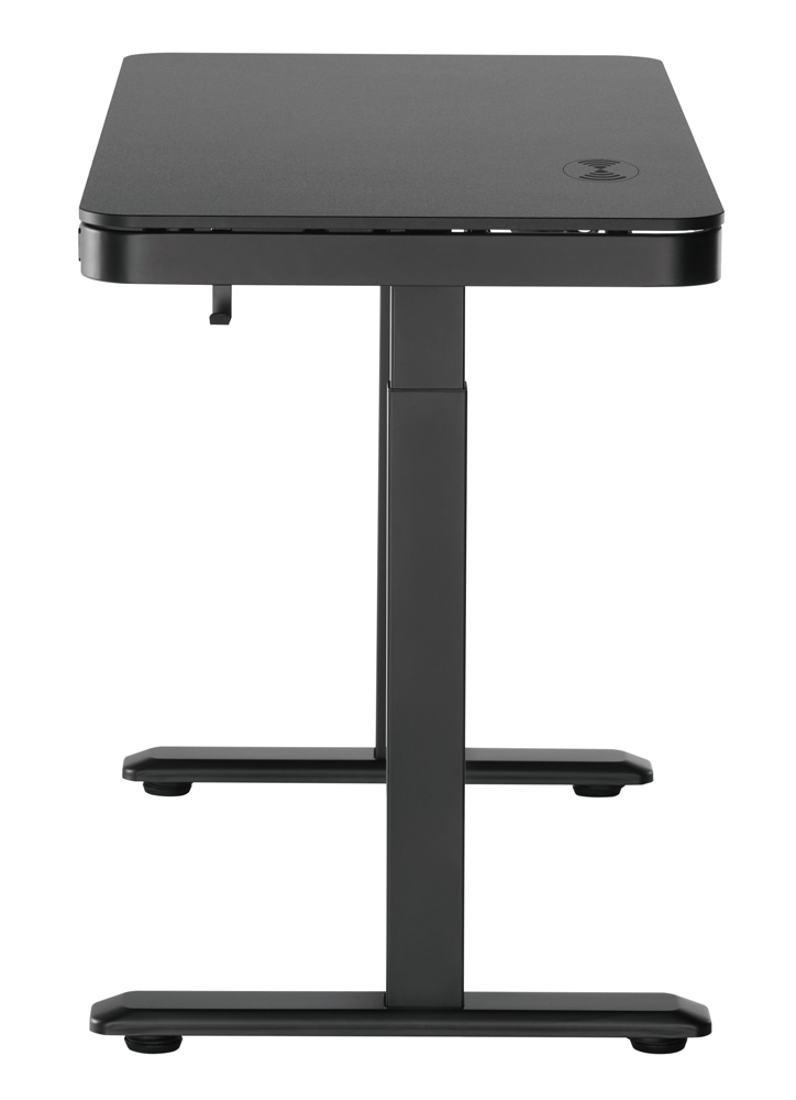 BRATECK ηλεκτρικό γραφείο S08-22DSWW με συρτάρι, 118x60x72~120cm, μαύρο