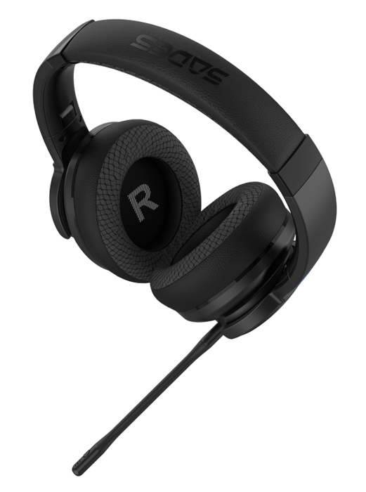 SADES gaming headset Runner, wireless & wired, multiplatform, BT, μαύρο