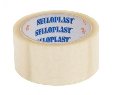 SELLOPLAST Αυτοκόλλητη ταινία SEL-005, διάφανη, 48mm, 60m, 6τμχ