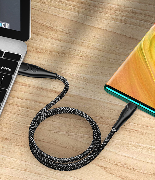 USAMS καλώδιο USB-C σε USB US-SJ392, 2A, 1m, μαύρο