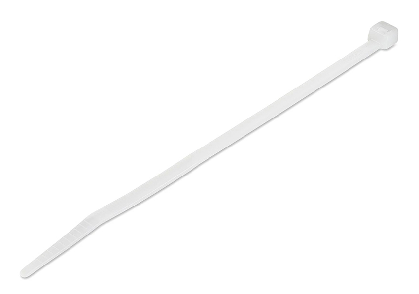 POWERTECH δεματικά καλωδίων TIES-049, 250×3.6mm, λευκά, 100τμχ