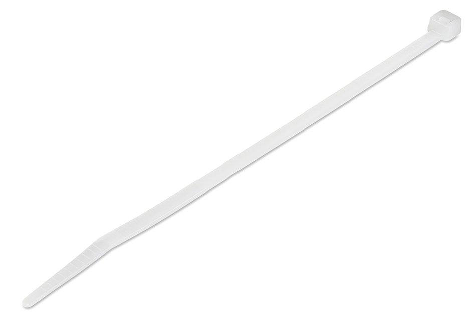 POWERTECH δεματικά καλωδίων TIES-057, 350×4.8mm, λευκά, 100τμχ